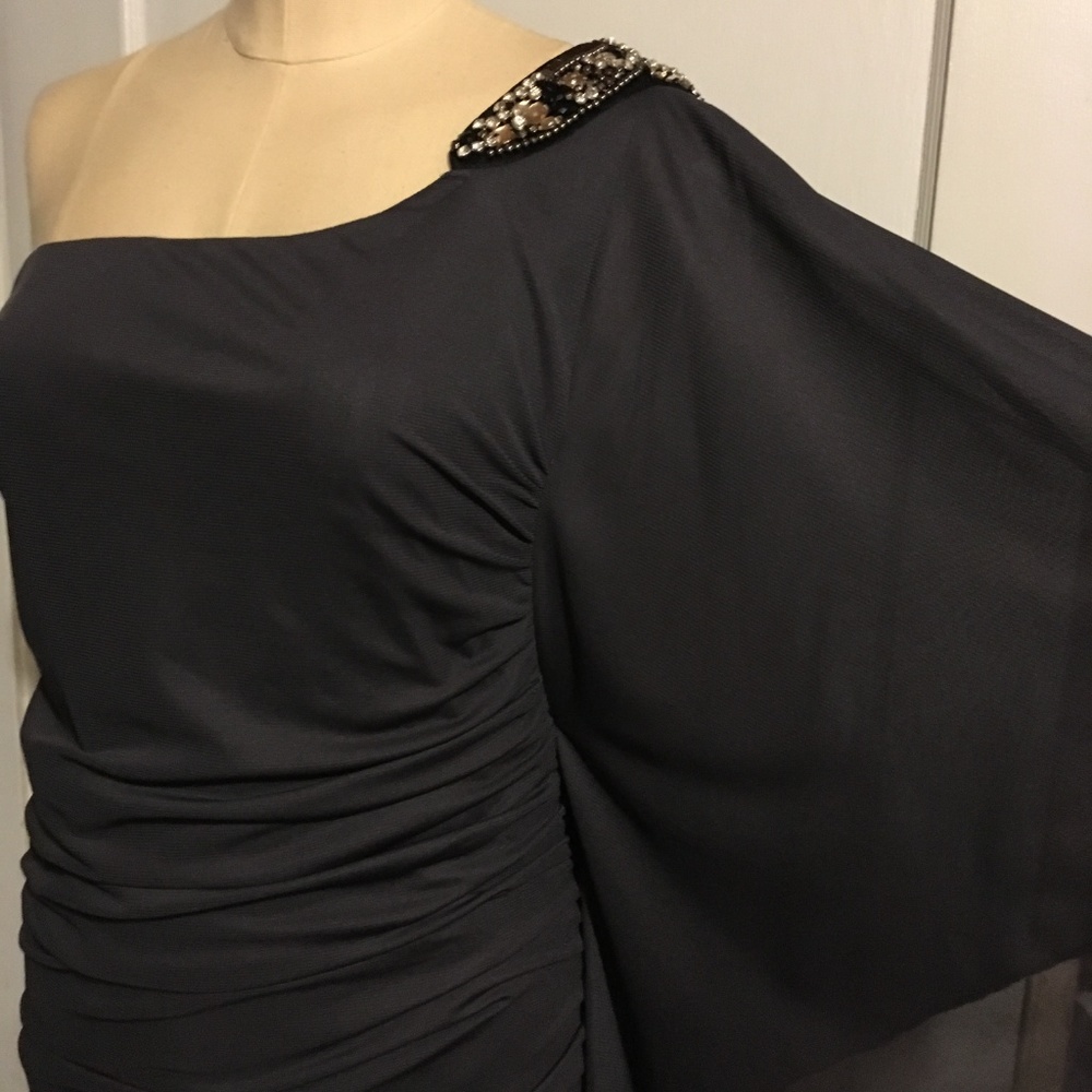 Maurices One Shoulder Beaded Dress/Top
